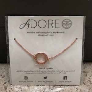 NWT Adore Swarovski bracelet